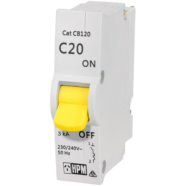 HPM CDCB120 20A CIRCUIT BREAKER