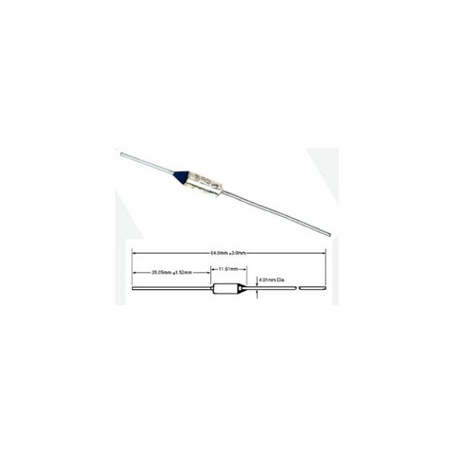 6515MT 128░ MICROTEMP / THERMAL FUSE