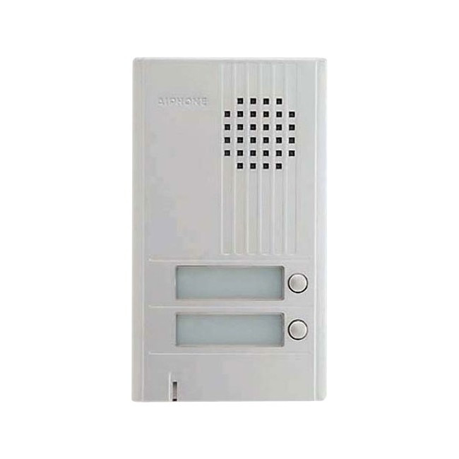 AIPHONE DA2DS 2 CALL SURFACE MOUNT - SILVER