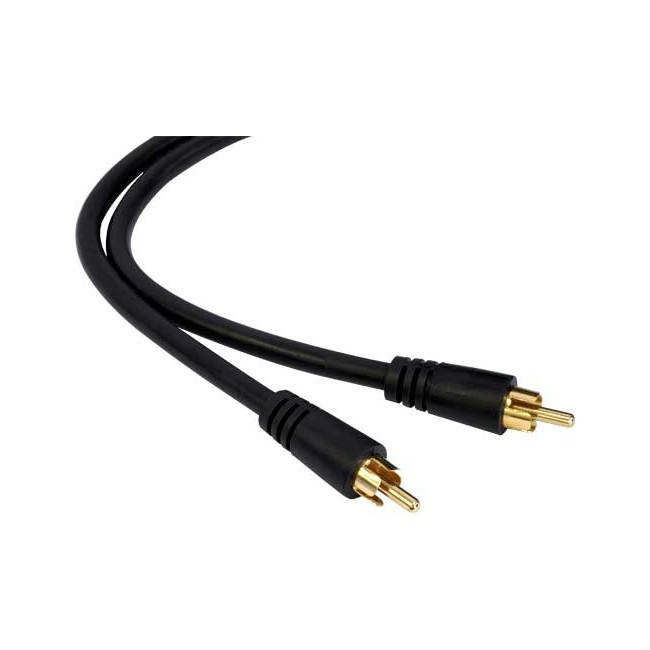 PRO2 LV5168 10M RCA PLUG TO PLUG LEAD SINGLE VIDEO/ SUB LEAD (LH310)