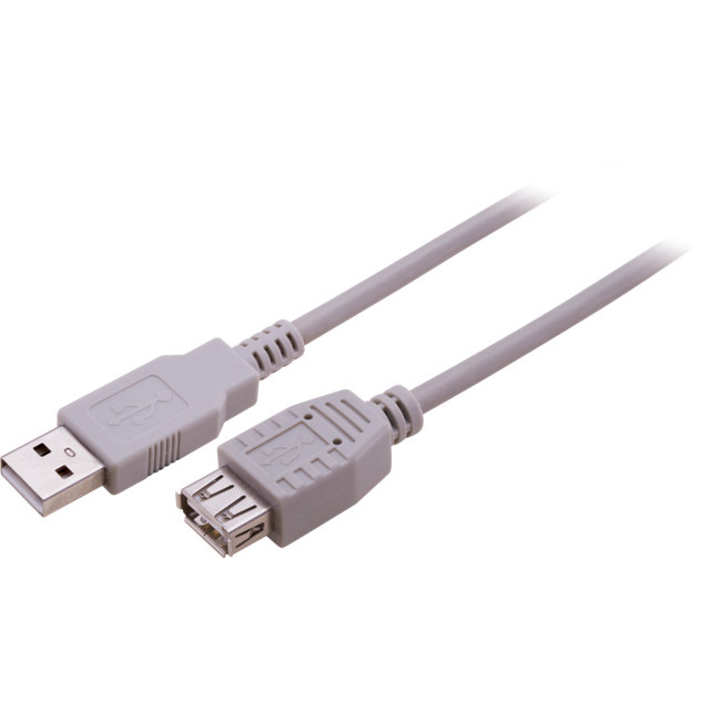 PRO2 LC7185 USB EXTENSION LEAD - 25CM USB-A PLUG TO USB-A SOCKET