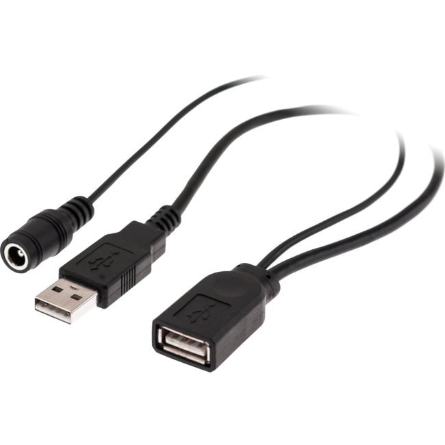 PRO2 LC7222 USB POWER INJECTION LEAD 30CM USBAF-USBAM+DC5.5*2.1MM