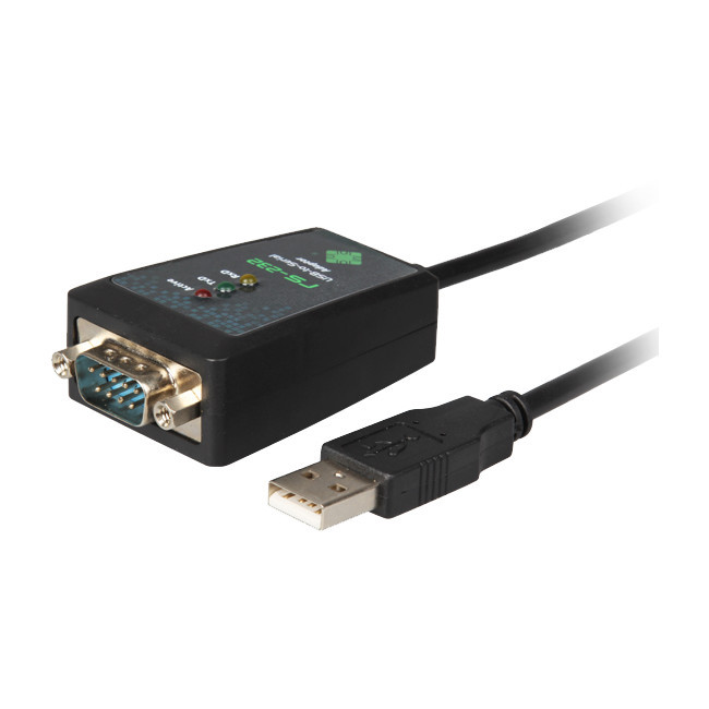 IOCREST UR232 USB2.0 TO SERIAL RS232 LEAD 1M IOCREST FTDI CHIPSET