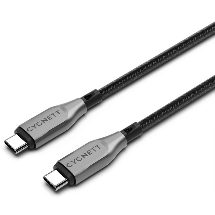 CYGNETT LC7943 CYGNETT ARMOURED 0.5M USB-C 100W FAST CHARGE CABLE