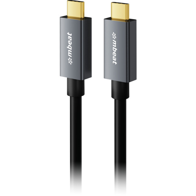 MBEAT LC7967 1M USB-C CABLE 8K 240W PD 40GBPS DATA USB4.0 TOUGHLINK