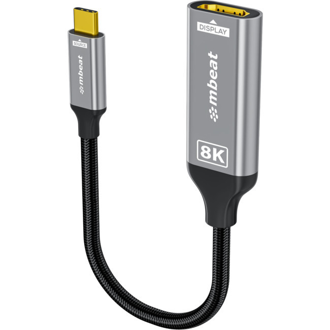 MBEAT LC8034 8K USB-C TO HDMI ADAPTER TOUGHLINK (MB-XAD-8KCHD)