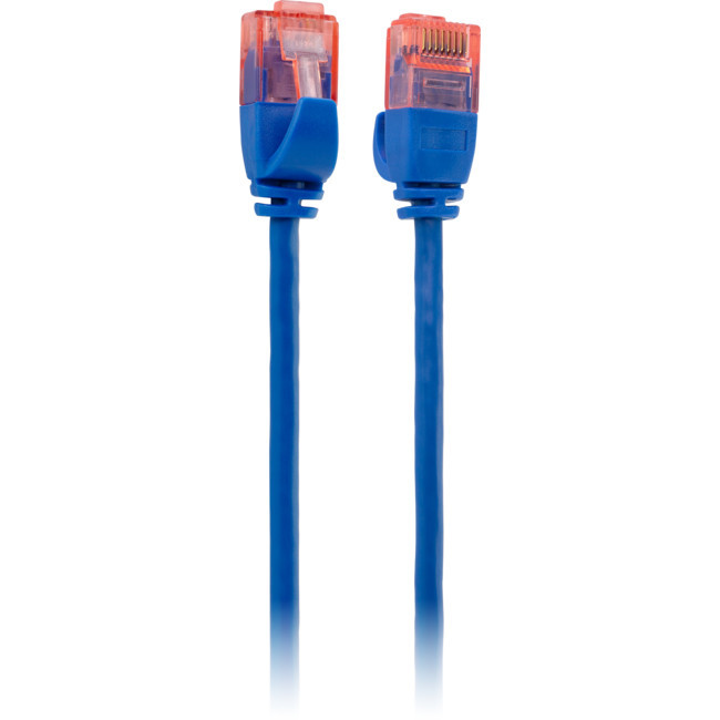 PRO2 LC6ASL0300BL 3M SLIM CAT6A PATCH LEAD BLUE ULTRA THIN