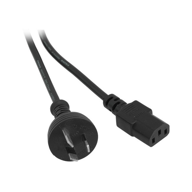 DOSS K9-1MB 1M BLACK IEC POWER LEAD IEC-C13 APPLIANCE CORD