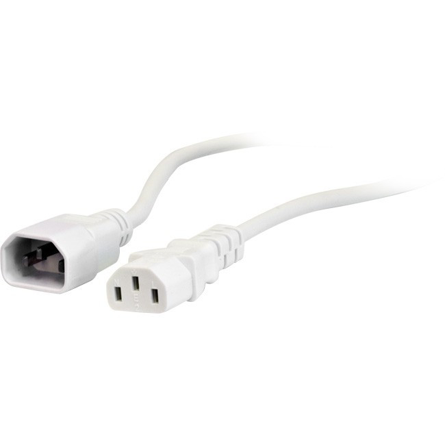DOSS K10-5MTW 5M WHITE IEC EXTENSION LEAD COMPUTER MONITOR LEAD