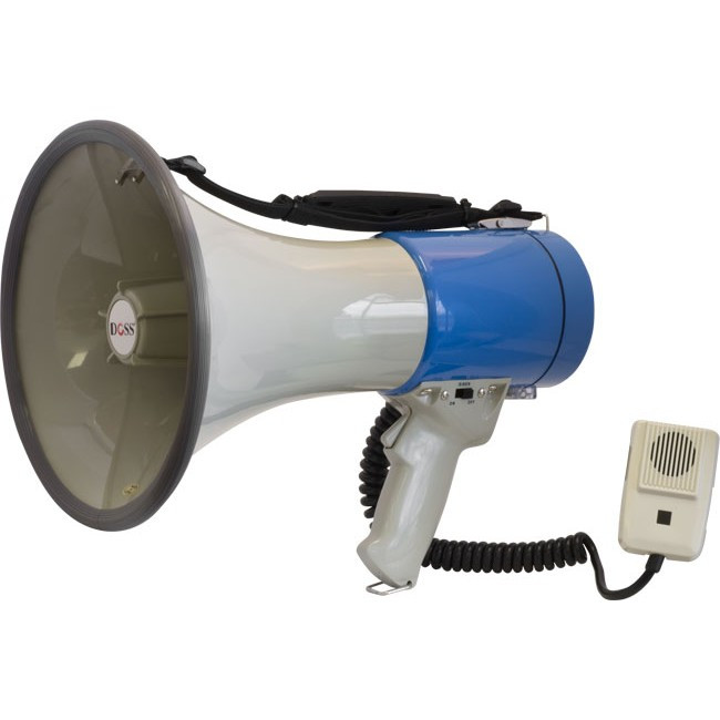 SHOW ER66S 25W HANDHELD MEGAPHONE WITH SHOULDER STRAP