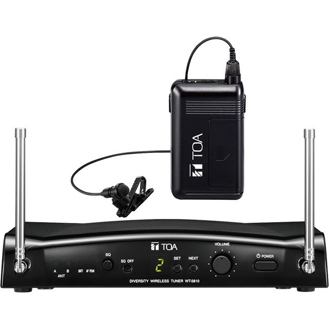 TOA WS5325M WIRELESS LAPEL MICROPHONE KIT