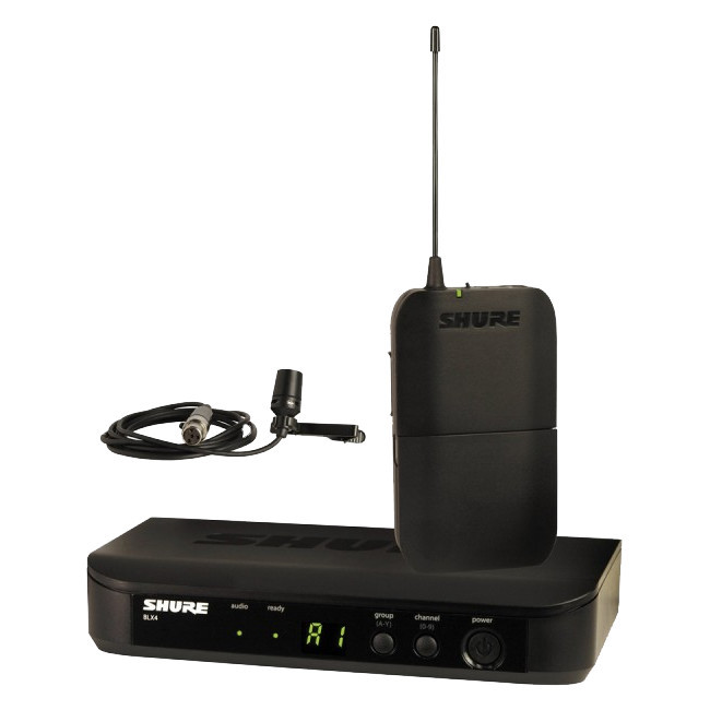 SHURE BLX14CVL-M17 WIRELESS LAPEL MIC SYSTEM 662-686MHZ SHURE