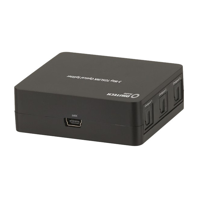 DIGITECH AC1590 3 WAY TOSLINK SPLITTER USB POWERED
