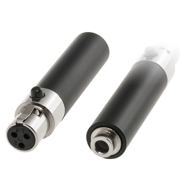 DOSS PD4934 MINI XLR 3P TO 3.5MM CONVERTER AKG TO SENNHEISER 3F TO 3.5F