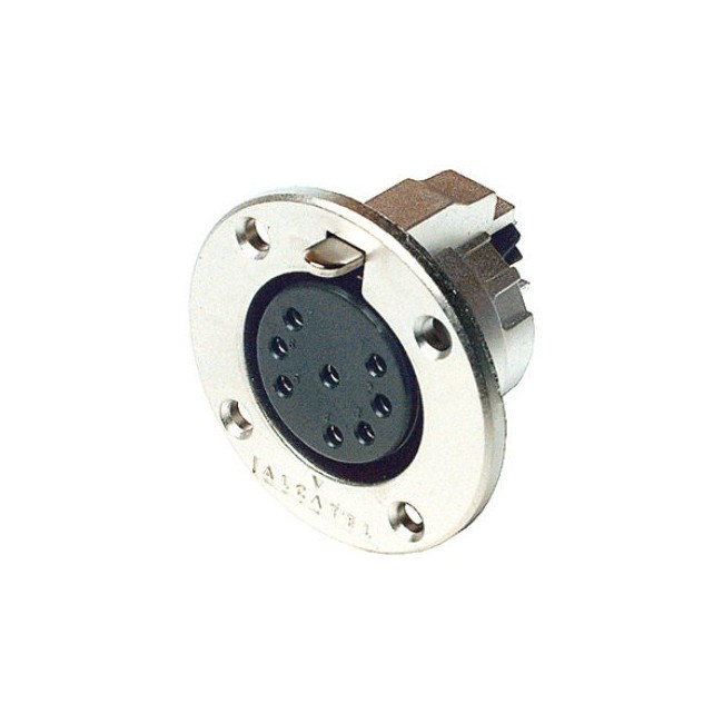AMPHENOL PD5624 8-PIN PANEL MOUNT SOCKET (EP8-13P) HIGH PERFORMANCE SPEAKER CONNECTOR
