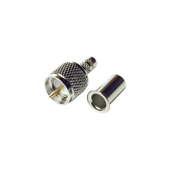 PG1607 MINI UHF CRIMP PLUG SUITS RG58