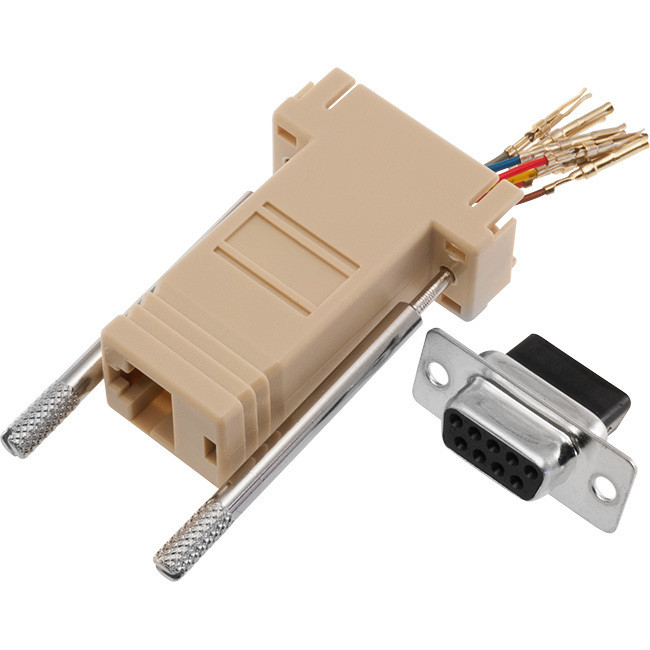 PK7015 DB9 PIN SOCKET TO RJ45 SOCKET 8P/8C RS232 RJ45