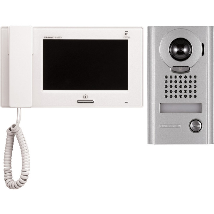 AIPHONE JPS4AEDV 7" VIDEO INTERCOM KIT WITH JP4MED, JPDV AND 24V P/S