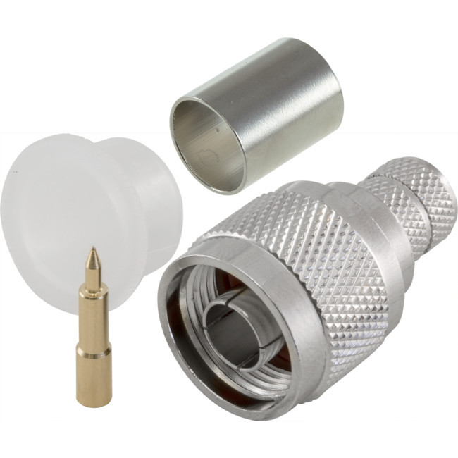 PR400 PR400 CONNECTOR for LMR400 N' plug gold pin