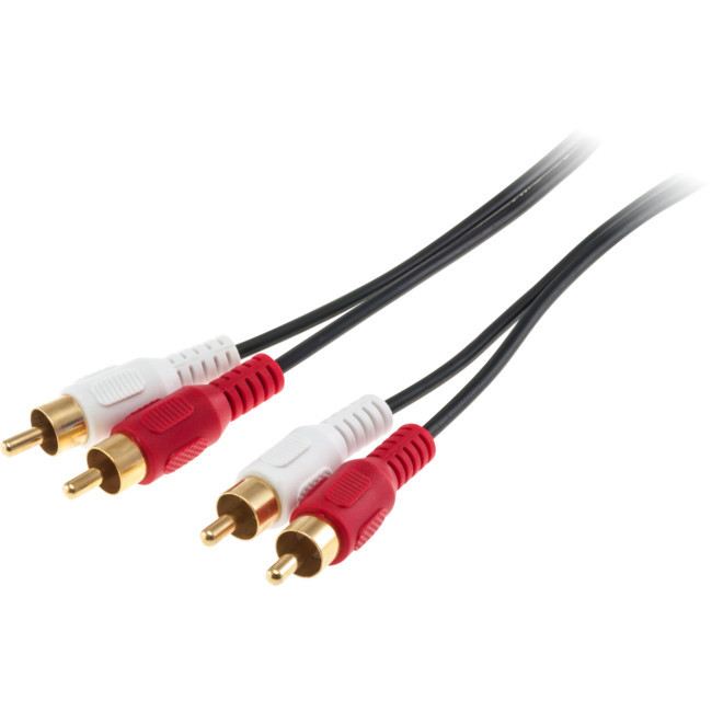 PRO2 LA3035 10M 2X RCA PLUG TO 2X RCA PLUG LEAD