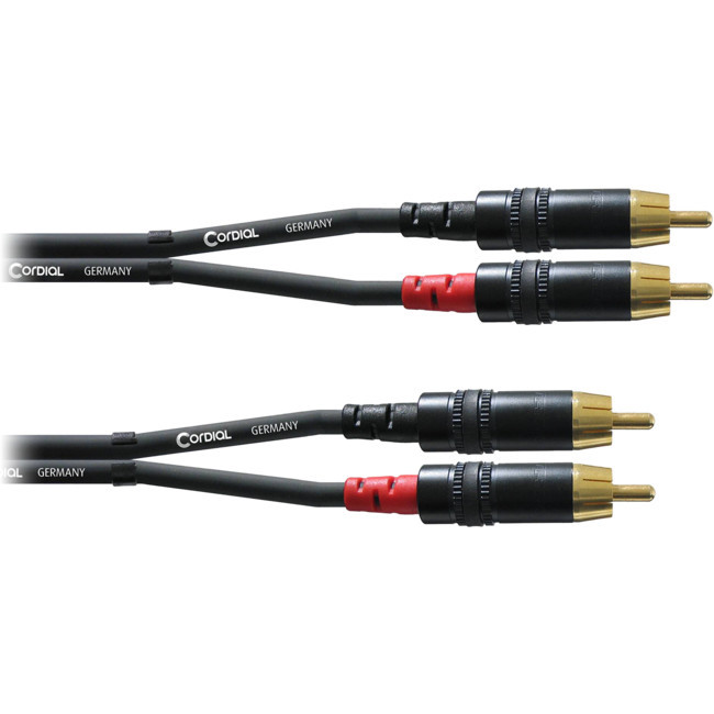 CORDIAL CFU3CC 3M ESSENTIALS 2x REAN RCA LEAD