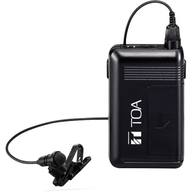 TOA WM5325MF01AS 64CH BODY PACK & OMNI MIC F01 BAND - 636-666MHZ - TOA