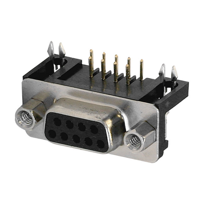 PJ2809 9 WAY PCB D RANGE SOCKET RIGHT ANGLE