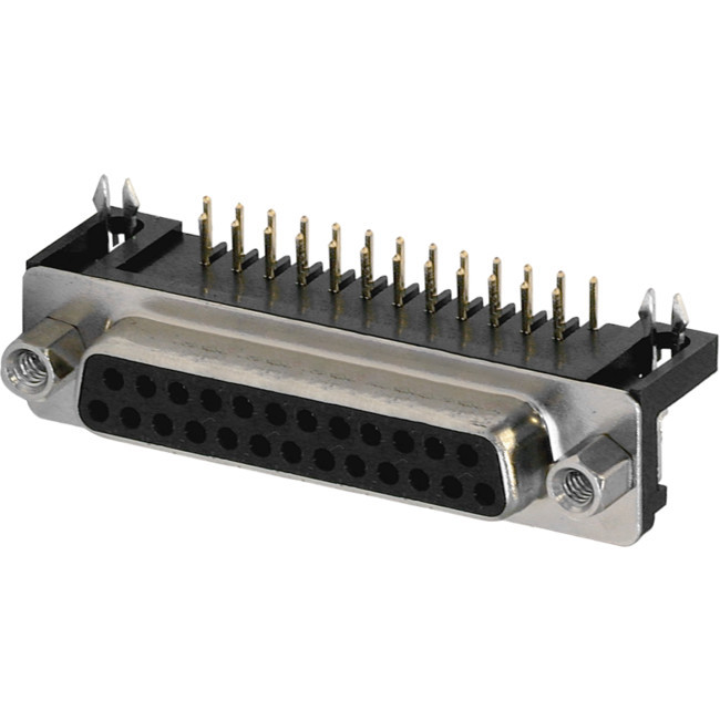 PJ2825 DB25 WAY PCB D RANGE SOCKET RIGHT ANGLE