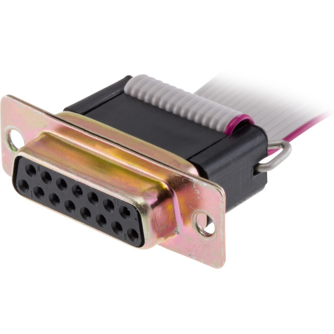 PJ4415 DB15 WAY D RANGE IDC SOCKET SUITS FLAT RIBBON CABLE