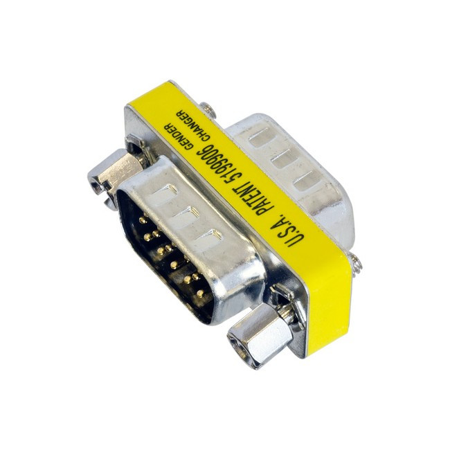PJ6617 HD15 PIN VGA PLUG TO PLUG HIGH DENSITY GENDER BENDER