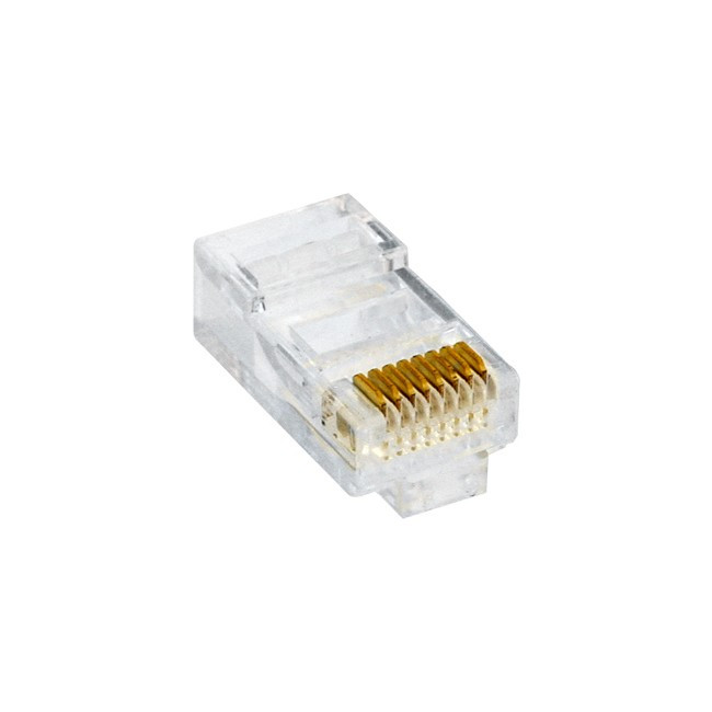 DOSS PK3930 UTP RJ45 CAT6 8P8C MODULAR SOLID PLUG