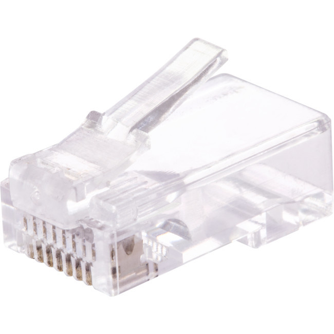 DOSS PK4001 RJ45 CAT5 8P8C MODULAR PLUG TO SUIT STRANDED CORE CABLE