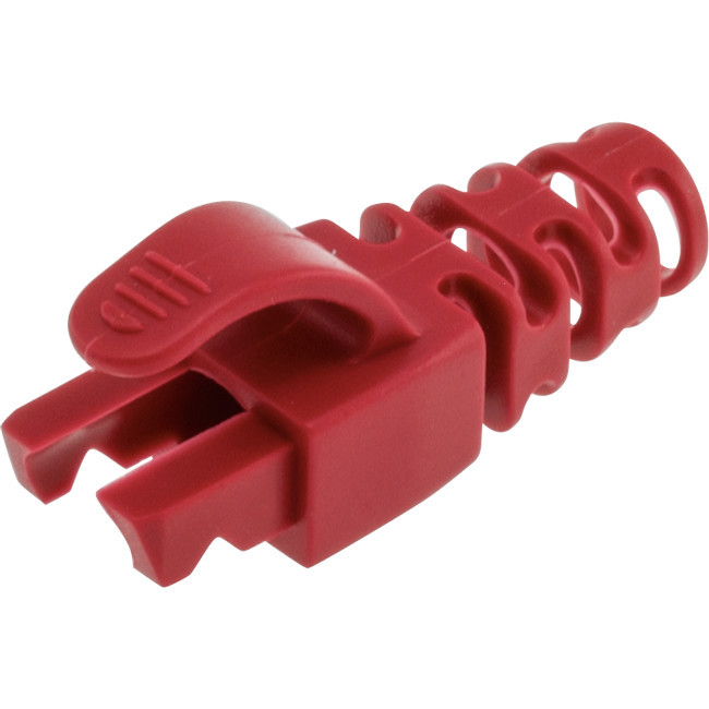 DOSS PK4025 6.5MM RED RJ45 RUBBER BOOT FOR CAT5E/6 STYLE B
