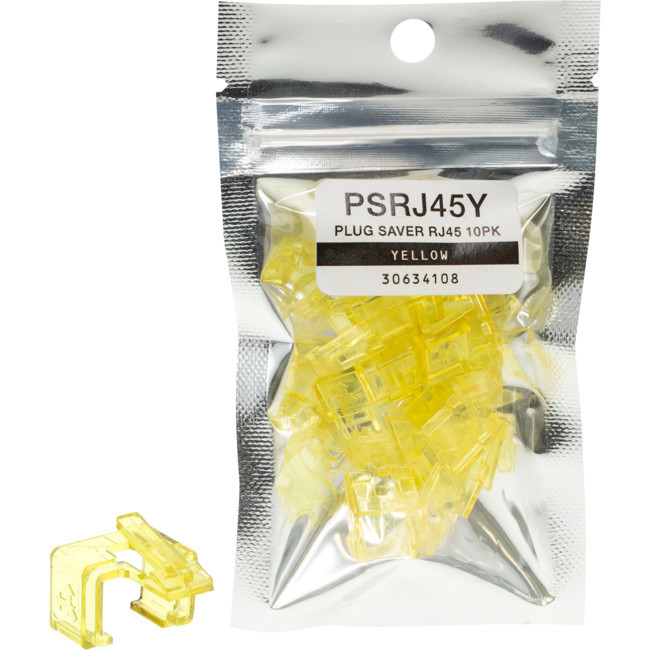 T3 PSRJ45Y PLUG SAVER RJ45 10PK YELLOW