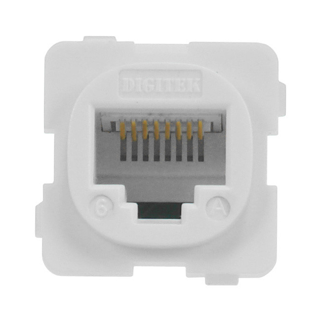 DIGITEK PK4549 RJ45 CAT6A MECHANISM SOCKET SUITS CLIPSAL
