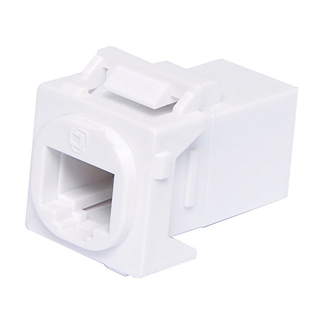 PK4558 DUAL CAT6 MECHANISM SOCKET RJ45 JOINER SUITS CLIPSAL PK4555