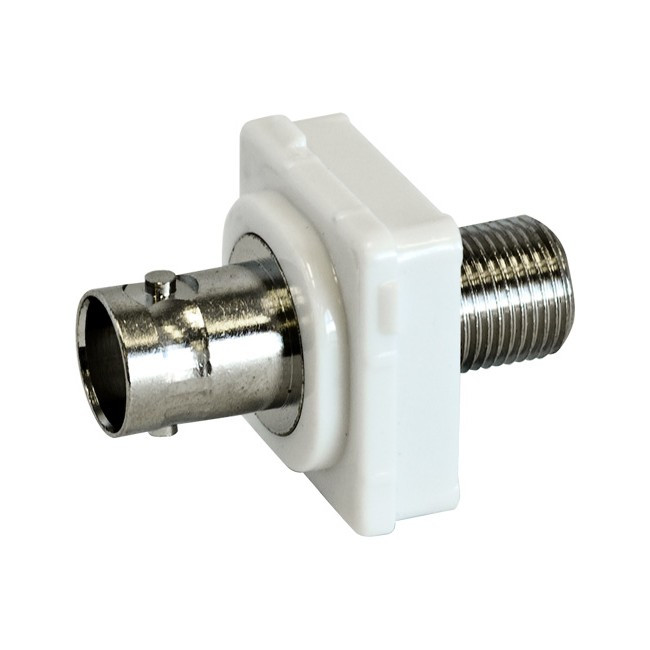 PRO2 PK4690 BNC SOCKET TO 'F' SOCKET INSERT TO SUIT CLIPSAL