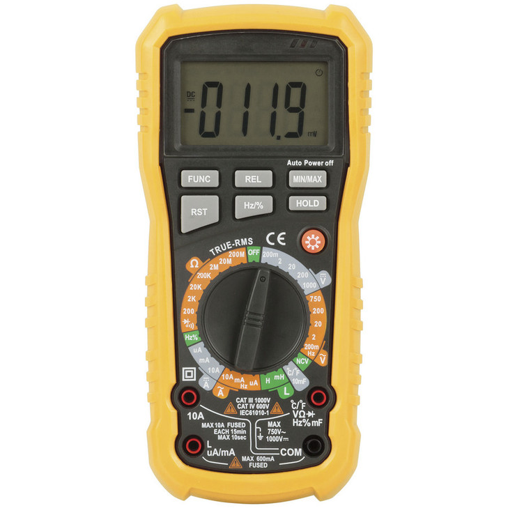 DIGITECH True RMS Inductance Capacitance DMM