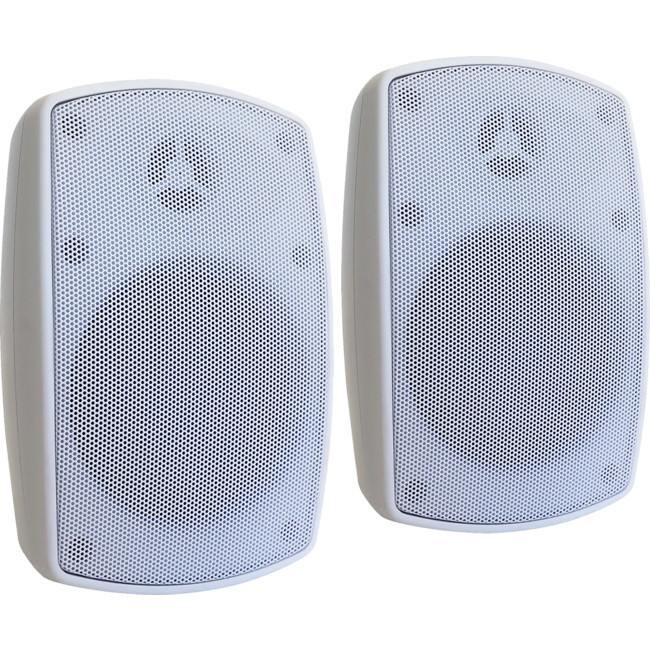 AUSTRALIAN MONITOR FLEX50W WHITE 6.5" 2 WAY IP65 WALL SPK 50W - LOW and HI IMPEDANCE