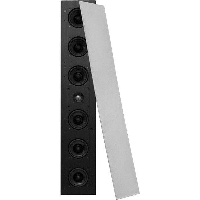 EARTHQUAKE EWSLA63 IN-WALL LINE ARRAY LCR SPEAKER EDGELESS SOLD AS A SINGLE