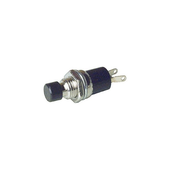 SP2017 MINI PUSH BUTTON BLACK PUSH OFF (N/C)