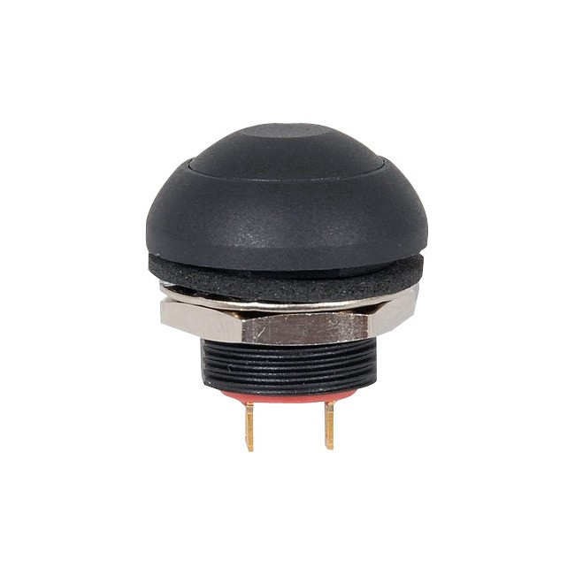SP3600 IP67 DOME PUSH BUTTON BLACK MOMENTRY ACTION SWITCH