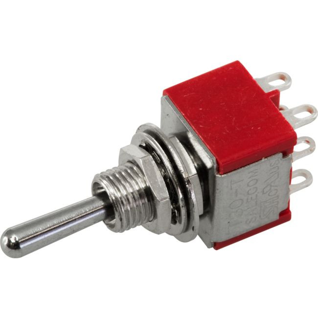 ST2501 MINI TOGGLE SWITCH DPDT ON - ON