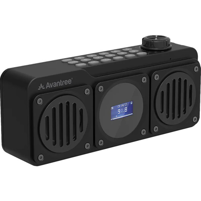 Avantree Boombyte Portable FM Radio BT Speaker Dual Driver 14W Micro SD