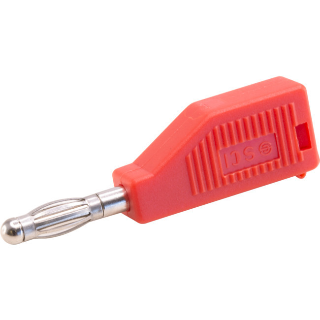 PW1616 4MM STACKING BANANA PLUG RED PLUG RED