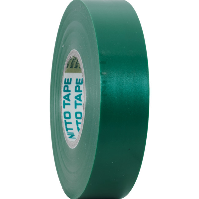 NITTO PT21GRN GREEN 20MT NITTO TAPE PVC ELECTRICAL TAPE