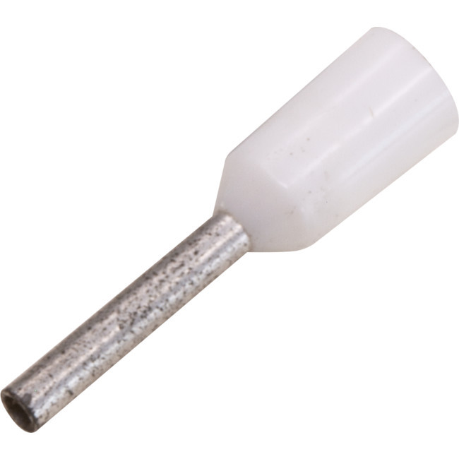 CABAC BLP050-100 BOOT LACE PIN WHITE 100PK WIRE SIZE 0.5MM SQUARED