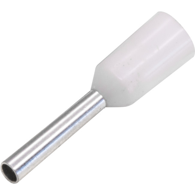 CABAC BLP050-500 BOOT LACE PIN WHITE 500PK WIRE SIZE 0.5MM SQUARED