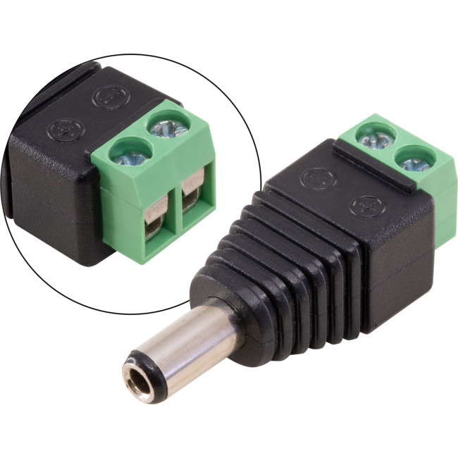 DOSS PW8082 2.5MM DC PLUG SCREW TERMINATING
