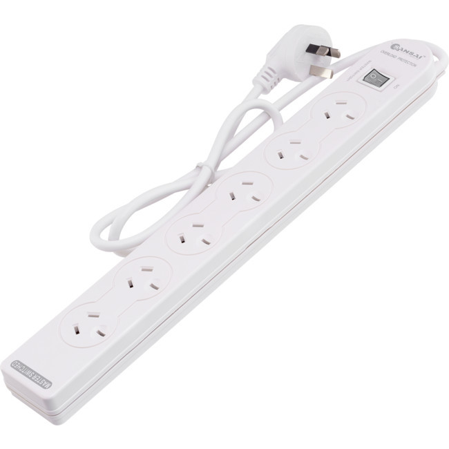 SANSAI PAD137P 6 WAY POWERBOARD MASTER SWITCH OVERLOAD PROTECTION